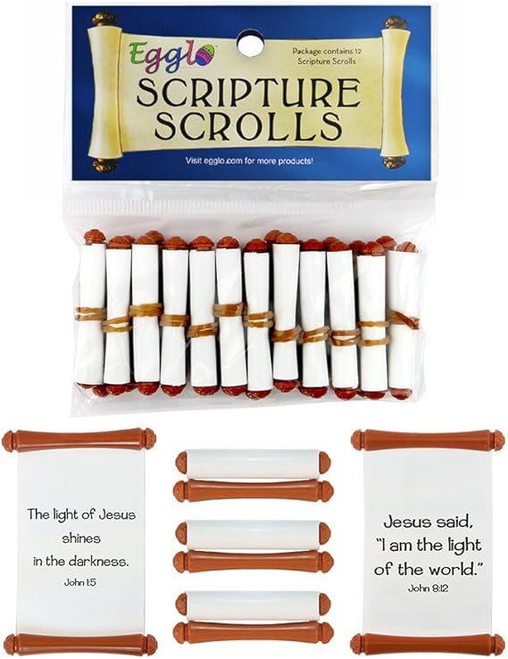 Easter Bible Verse Scrolls